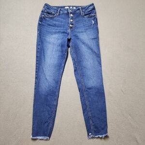 Old Navy Women's Skinny Jeans - Medium Blue Wash